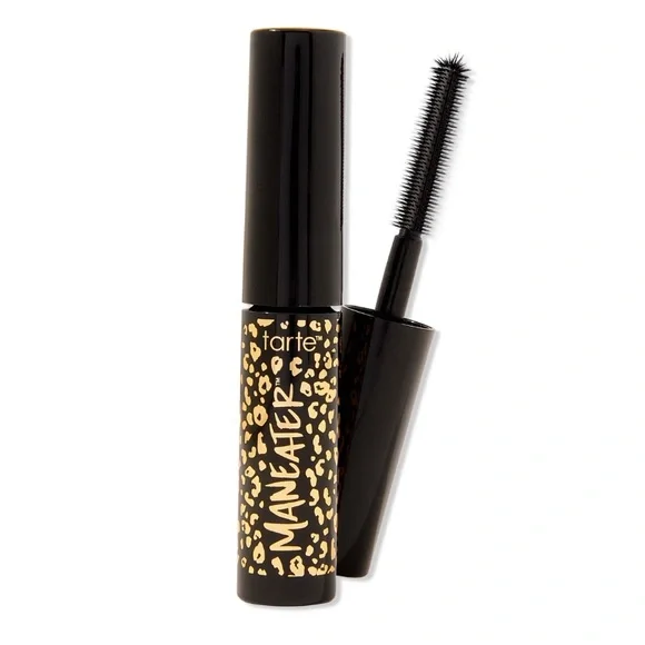 MAC Metallic Rose Gold Black Makeup Bag Pouch w/Beauty Samples. Retail $125 - Picture 3 of 16